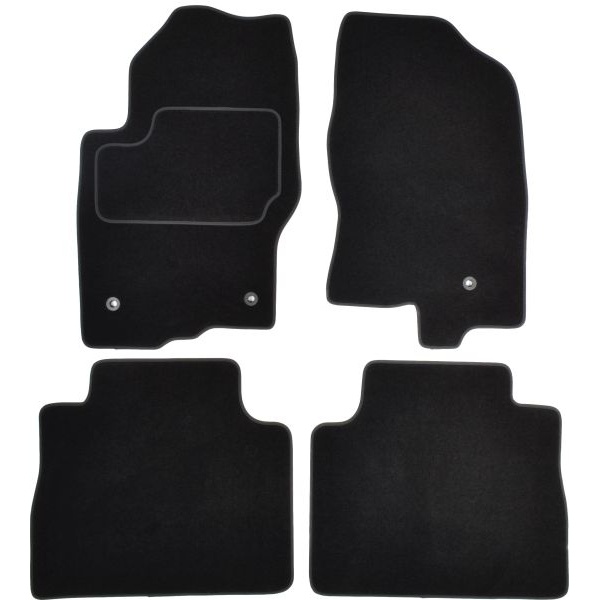 Set Covorase Auto Mocheta Fata + Spate Mammooth Nissan Navara NP300 2010→ Negru MMT A041 NIS175 PRM 01